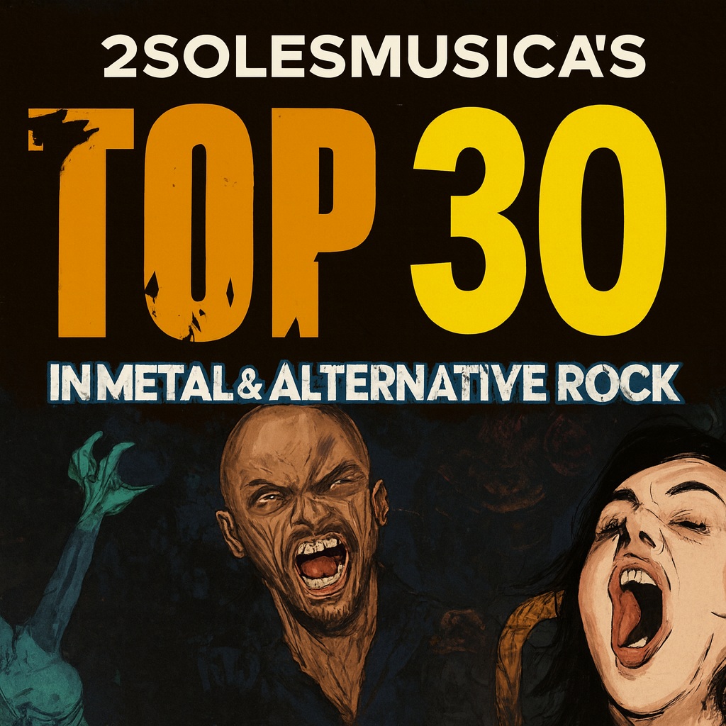Top 30 de 2solesmusica en metal y rock alternativo.